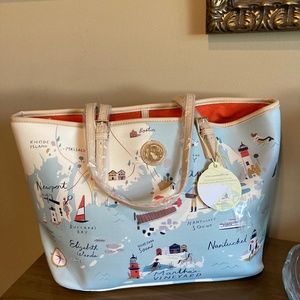 Spartina 449 Northeastern Harbor Bag NWT